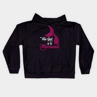 Mermaid Quote Kids Hoodie